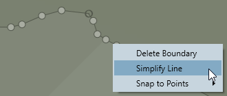 Simplify Line Menu