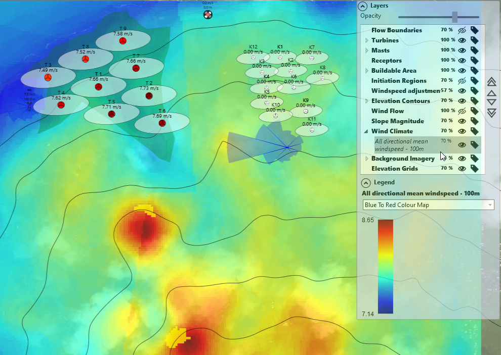 All Directional Mean Wind Speed