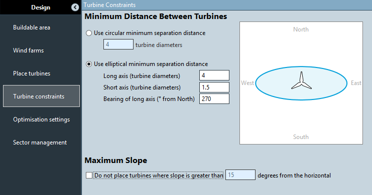 Turbine Constraints