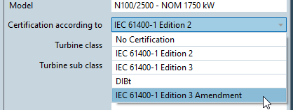 Design Turbulence Turbine Types Certification