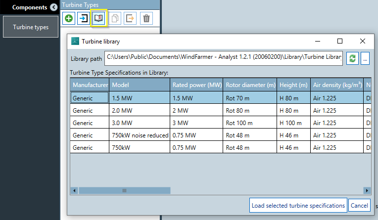 Turbine From Library