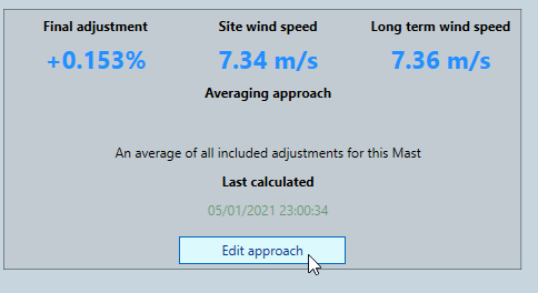 Long Term Adjustment Edit Approach